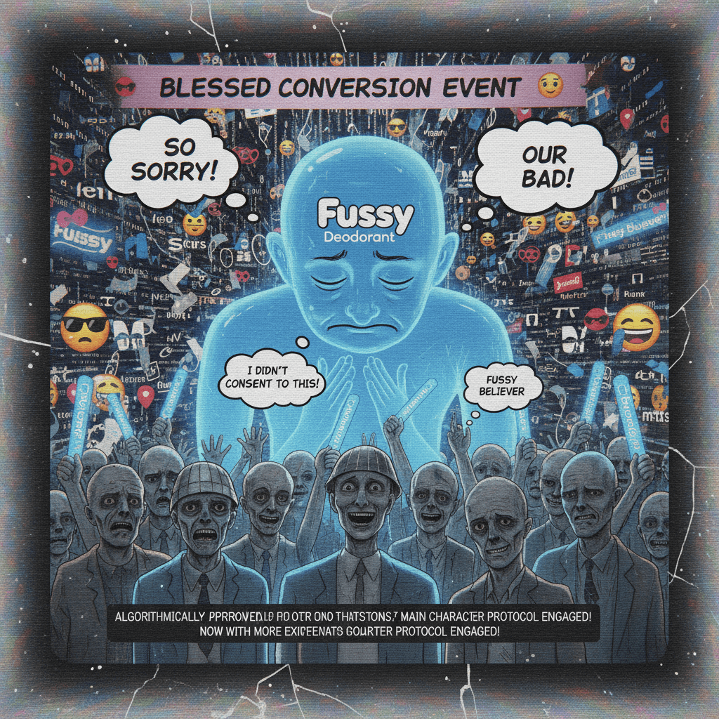 Fussy deodorant apologizes for converting deodorant skeptics (they didn't)