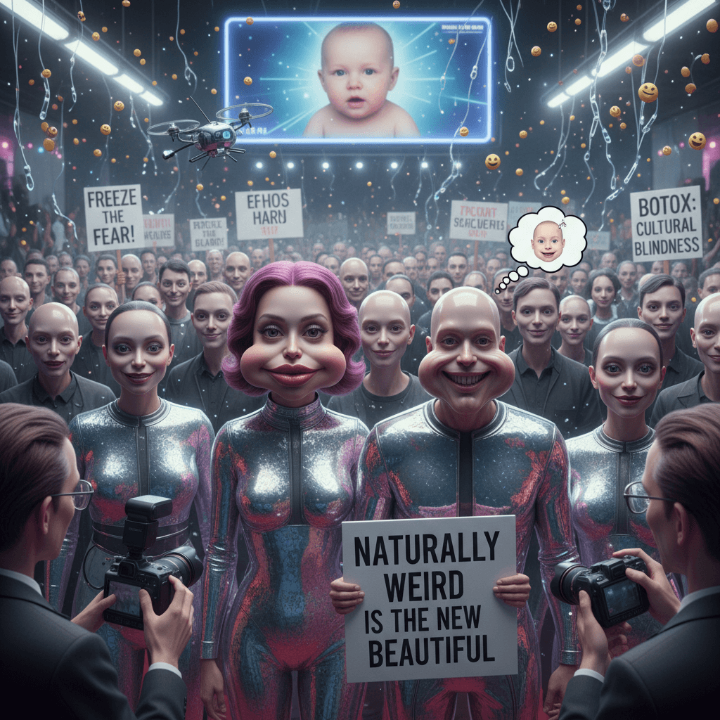 Botox addiction speedrun: normalize it so hard everyone looks weird naturally