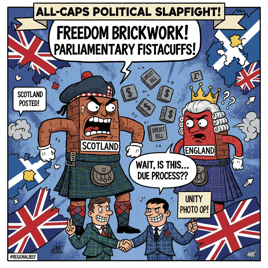 SWIFT BRICKS??? scotland screams at england via parliamentary procedure