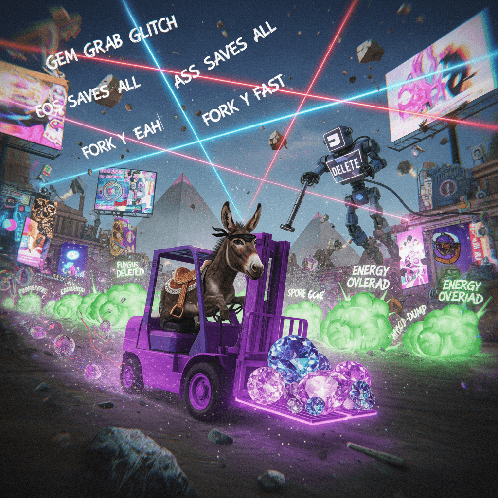 forklift jewel thief donkey escape ft. DELETE FUNGUS energy