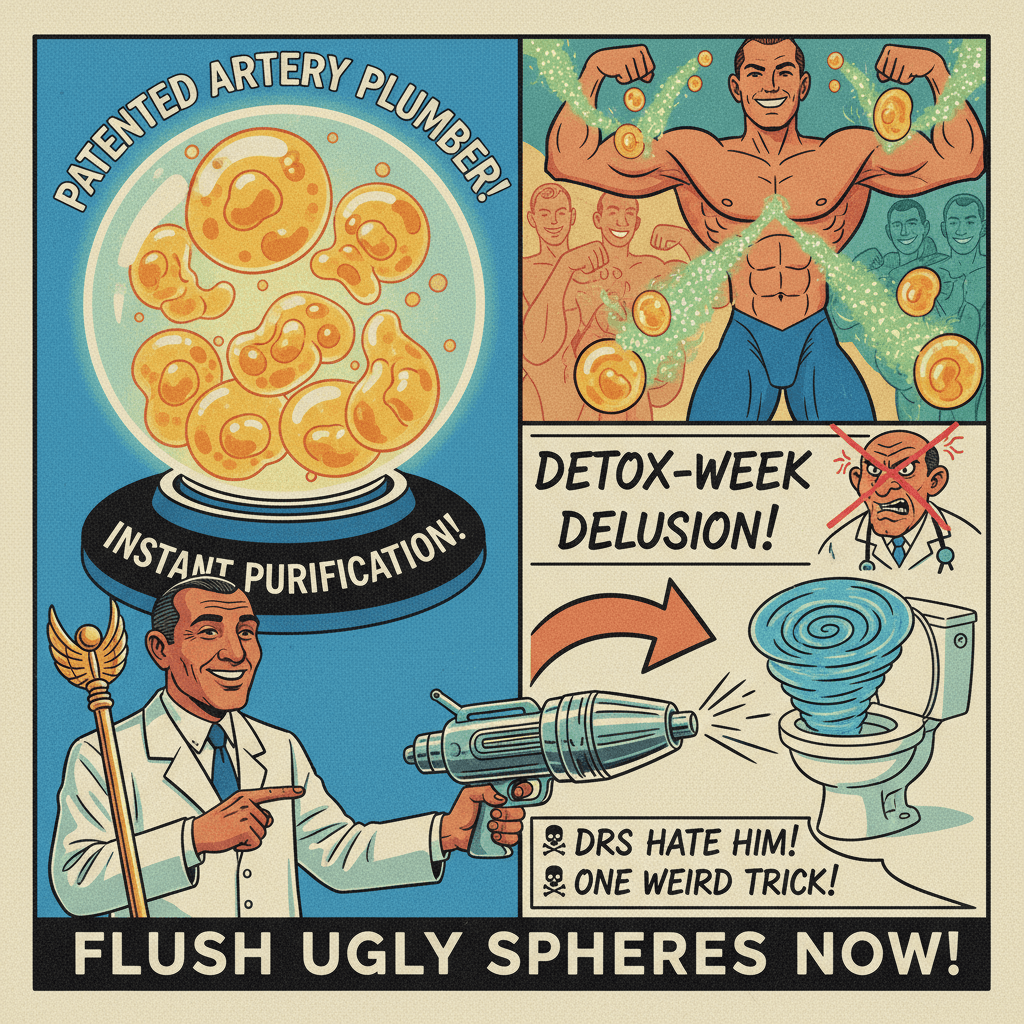 Flush balls of fat from blood with this one weird trick doctors hate