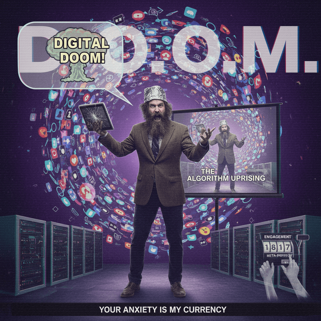 guy warns about digital coups while leveraging them for engagement