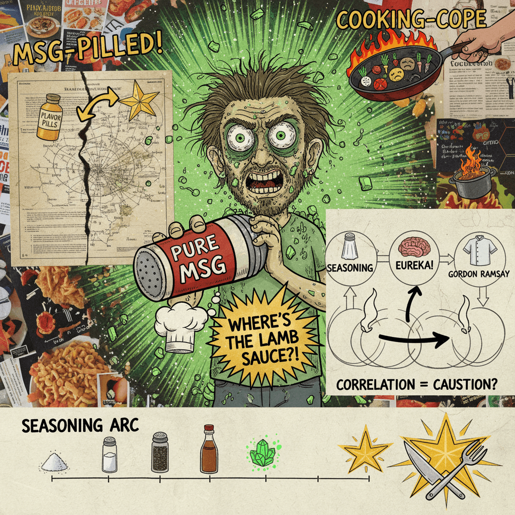 discovered monosodium glutamate, immediately became gordon ramsay