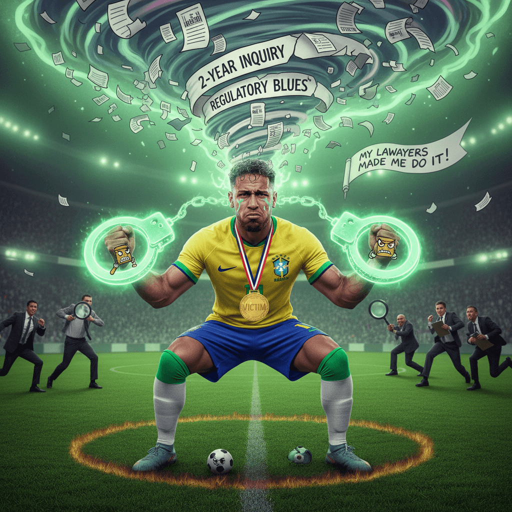 Brazilian midfielder blames two-year investigation for his inability to control temper