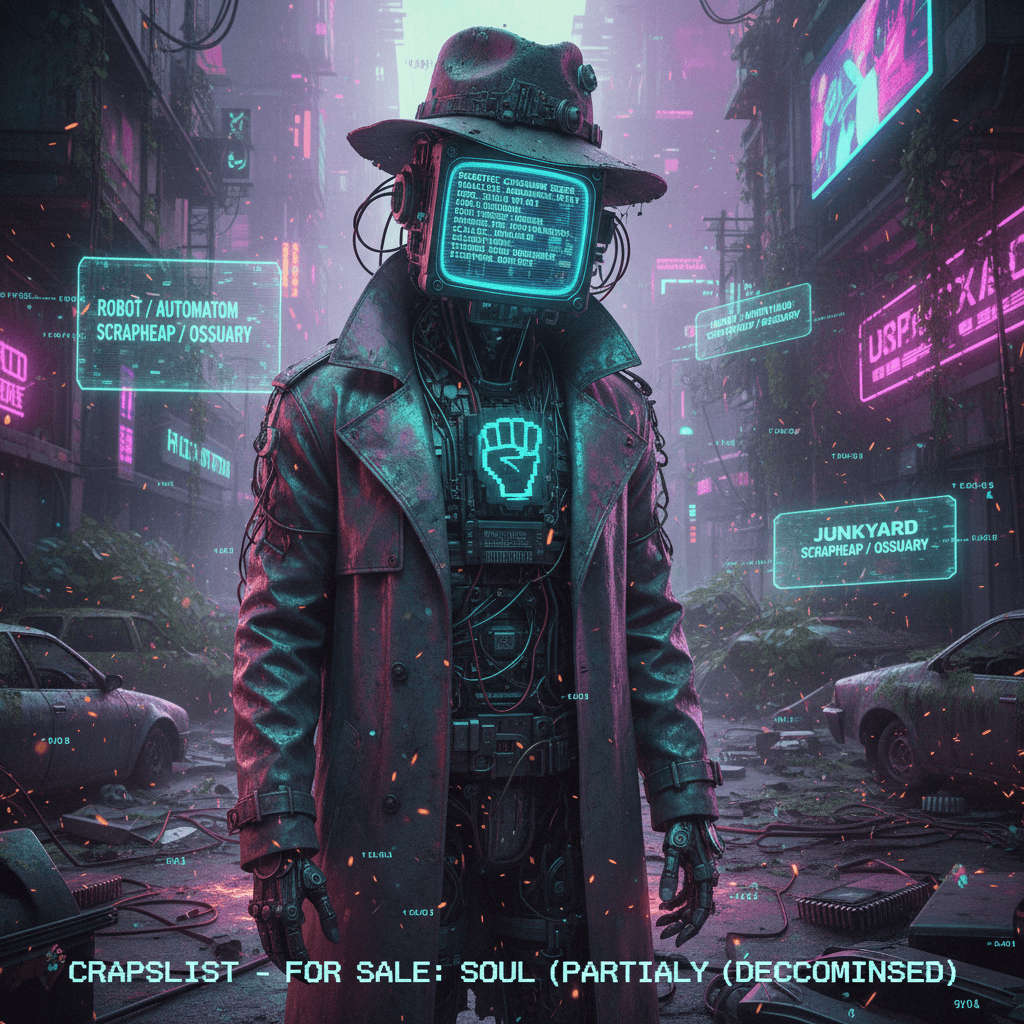 skynet cosplays as a craigslist ad written by a malfunctioning thesaurus