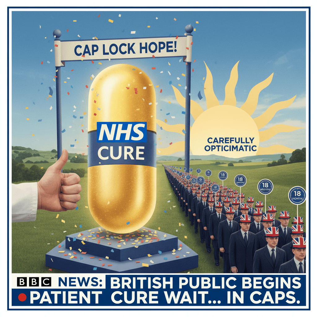NHS approves cure, Brits will still wait 18 months for appointment