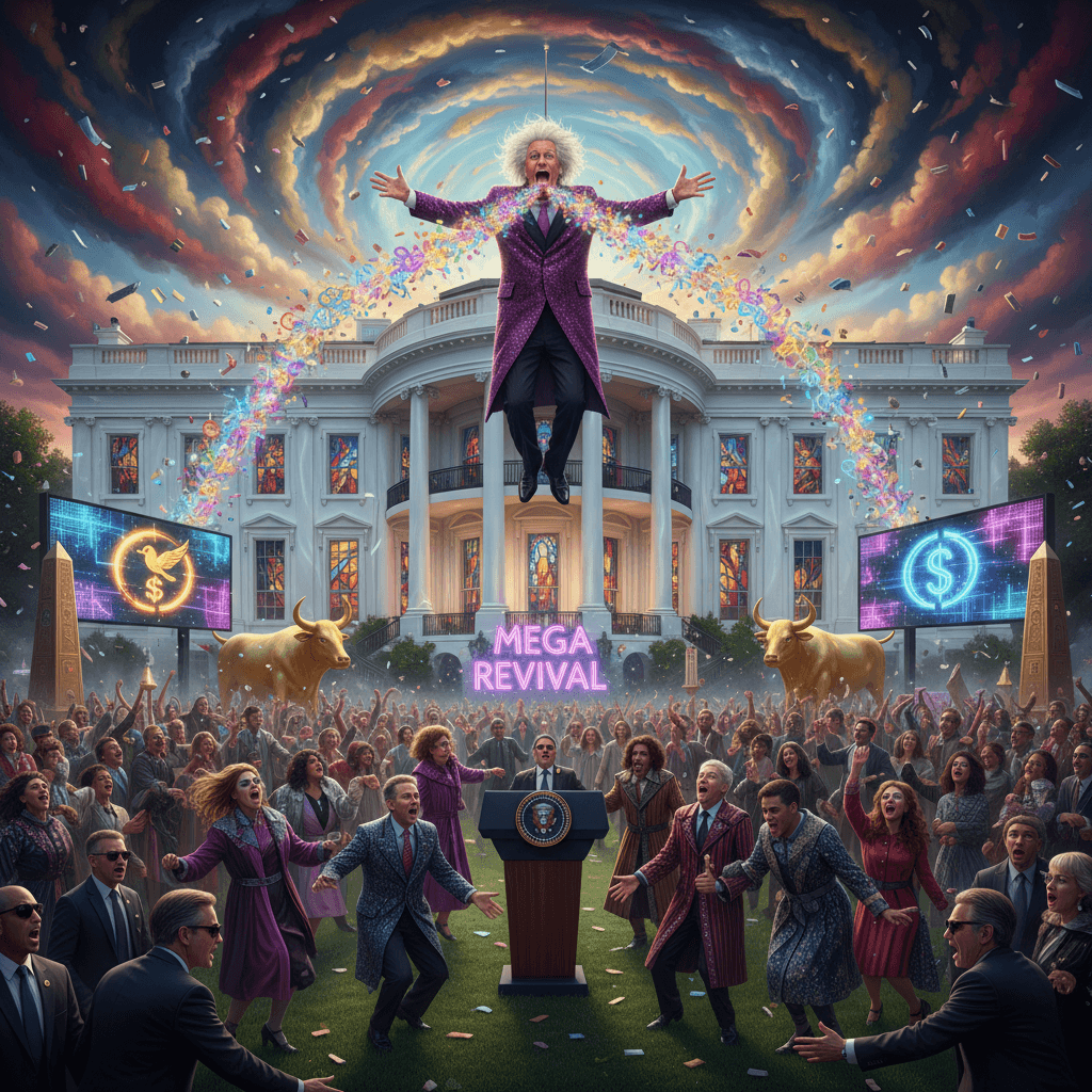 pastor's glossolalia arc hits different at 1600 pennsylvania ave