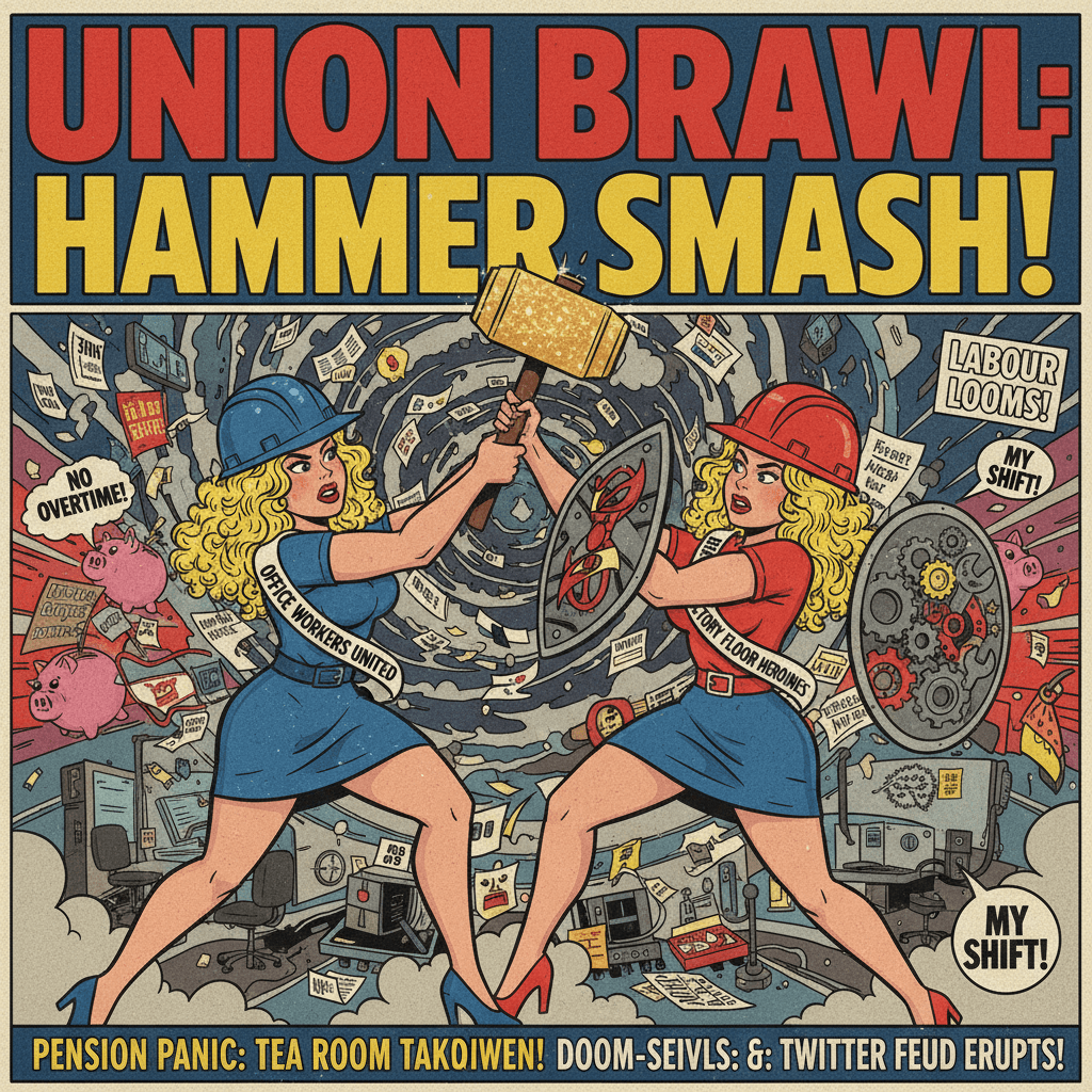 Labour donation doomposting but it's just union beef between ladies