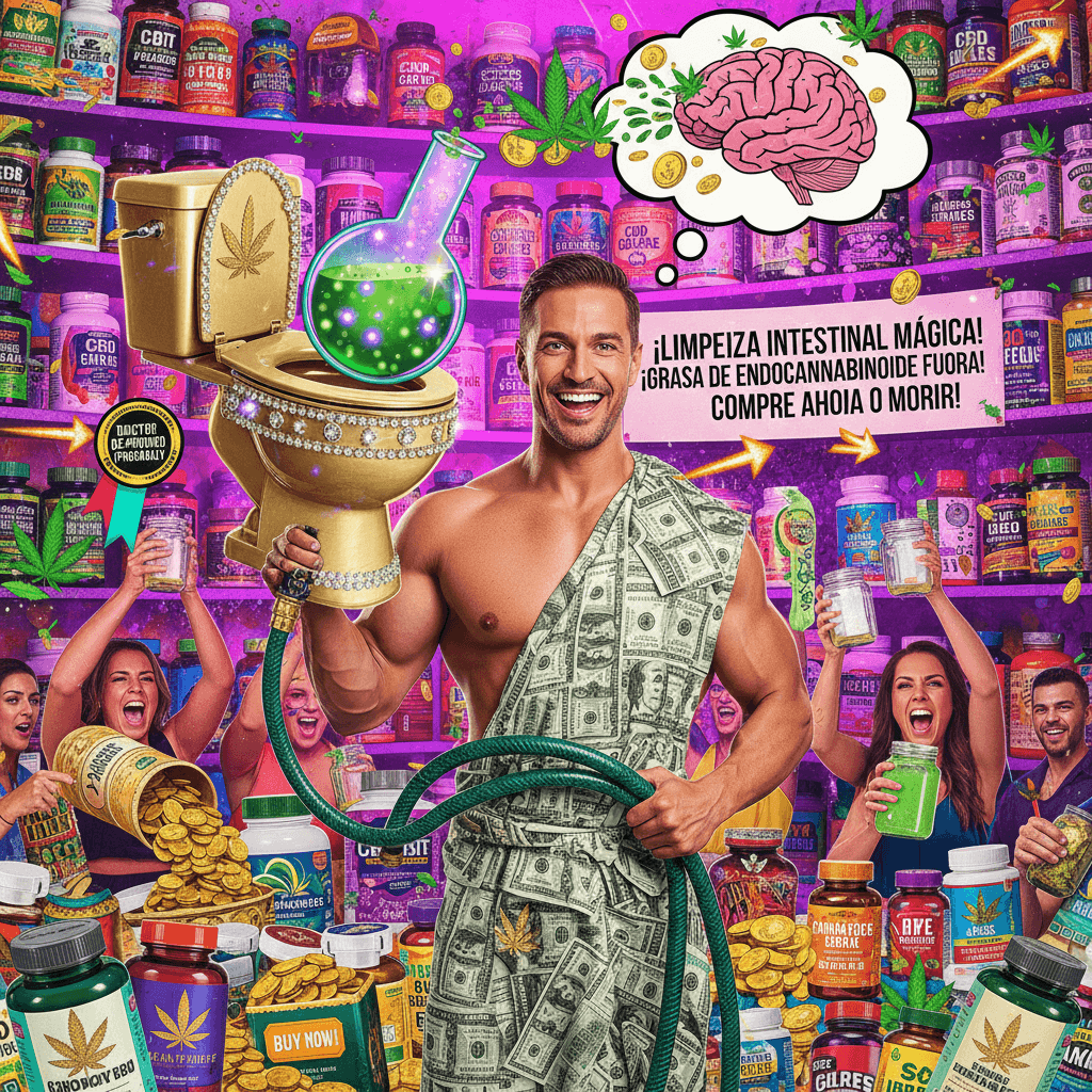 colon-flushing-meets-endocannabinoid-research: unhinged wellness capitalism