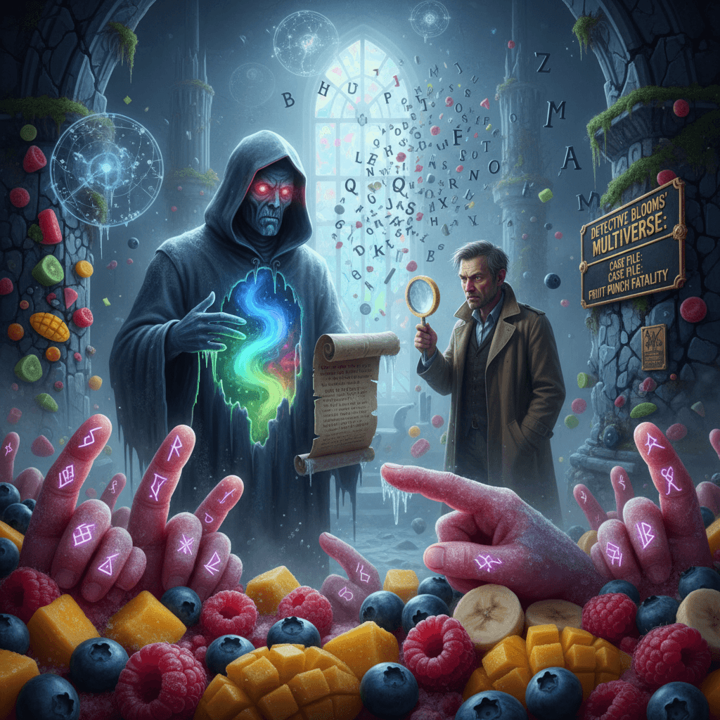 frozen fruit fingers solve cult murders: detective blooms' worst case yet