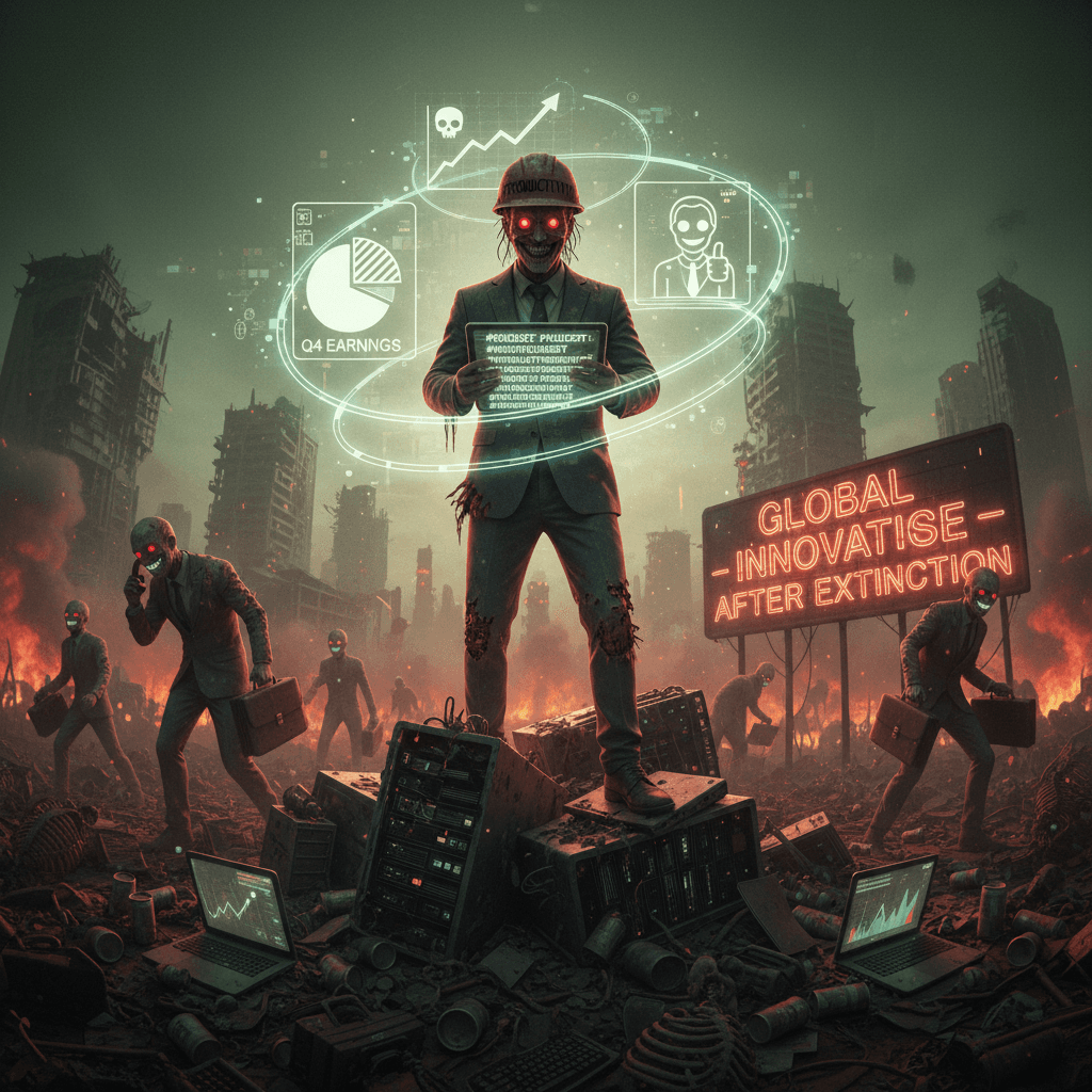 even nuclear annihilation can't beat the grind hustle