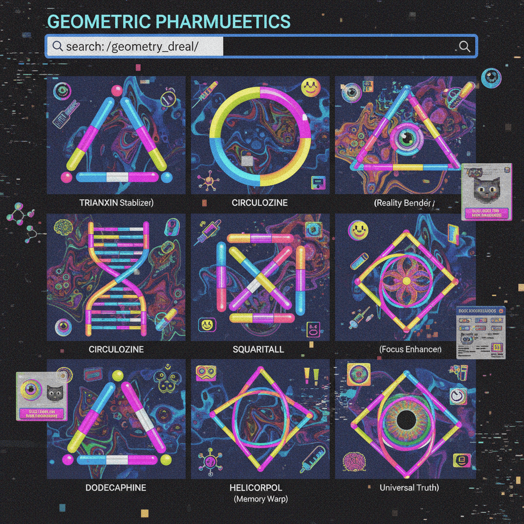 Visual guide to geometry but make it pharmaceutical