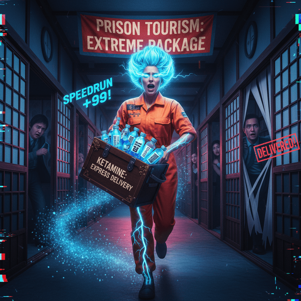 Woman finds enlightenment via Japanese prison ketamine logistics