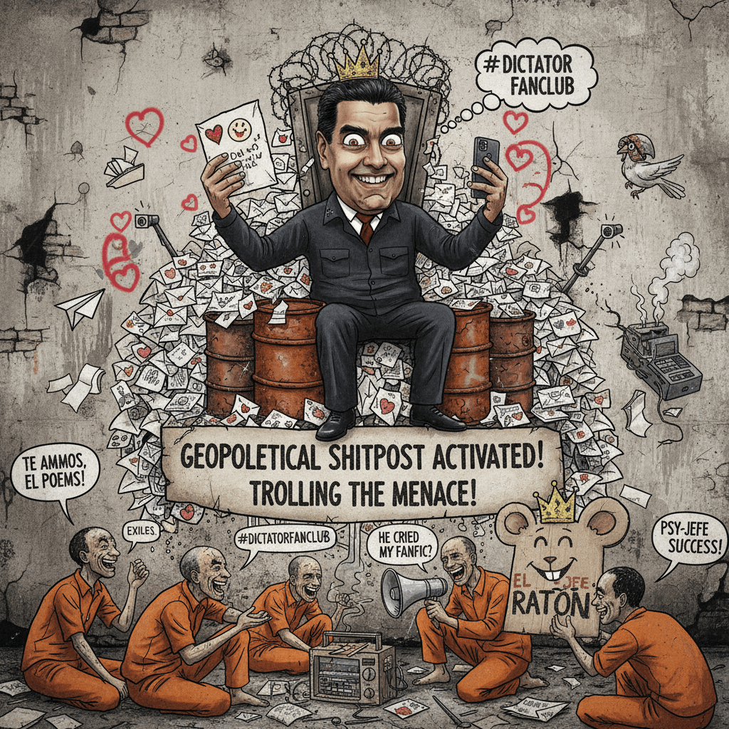 Exiles discovered dictators also read fan mail, apparently