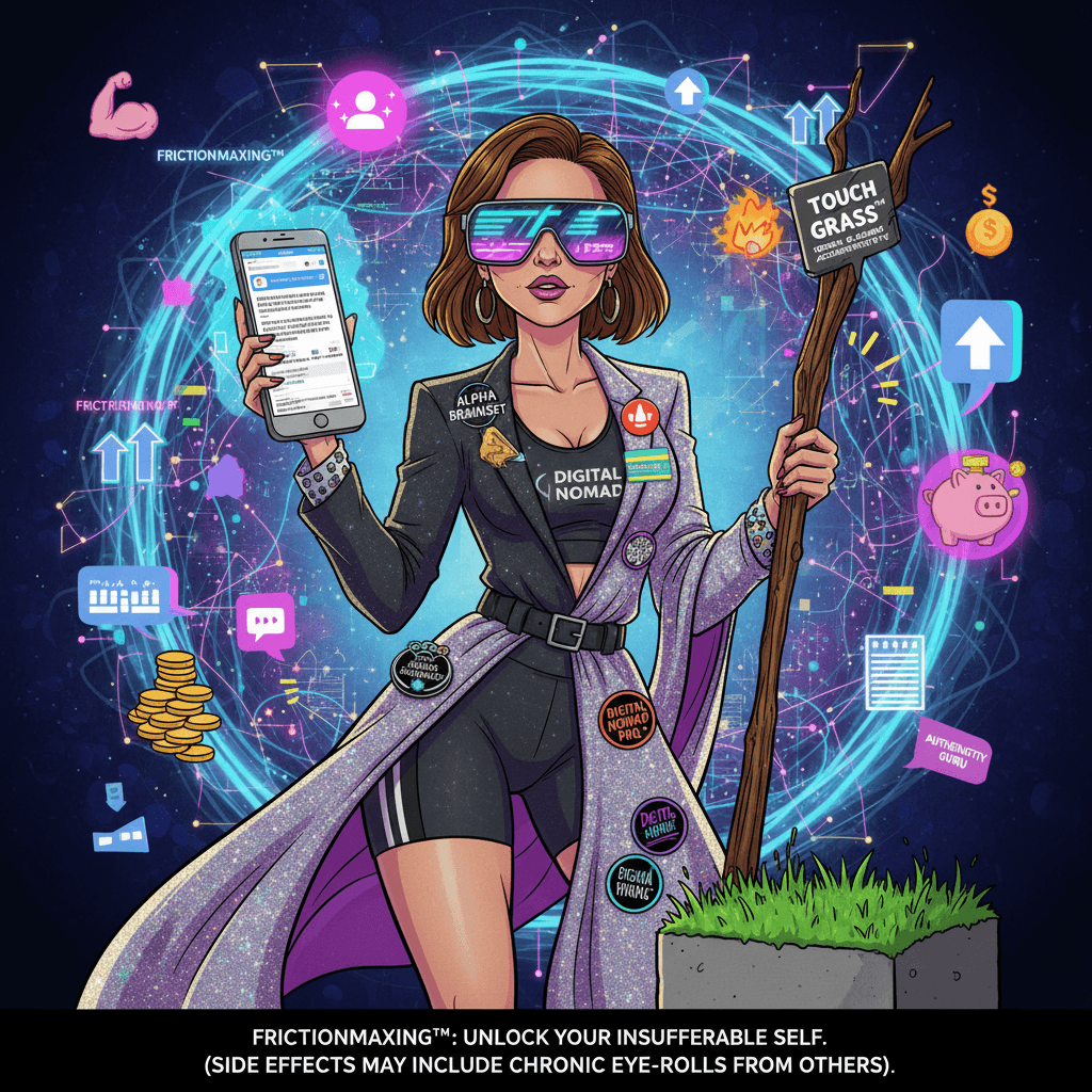 Frictionmaxxing: when buzzwords meet questionable life advice