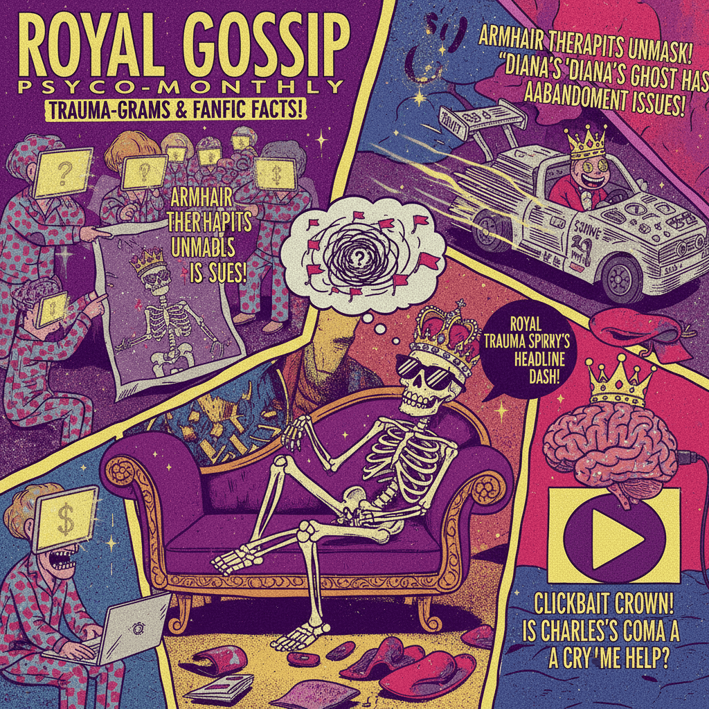 diagnosing dead royals via sensational headlines ft. armchair therapists