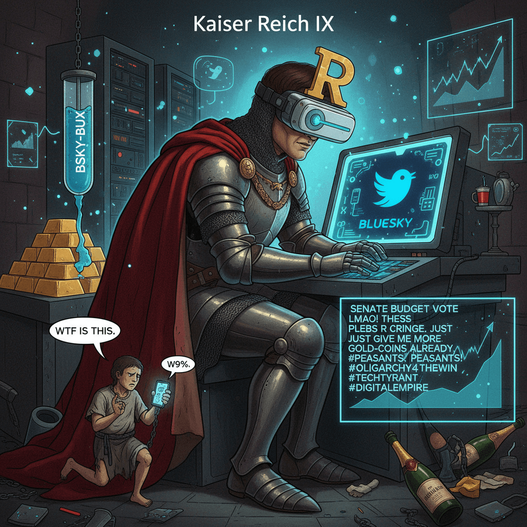 Reich posts the most Reddit-ass political take on Bluesky