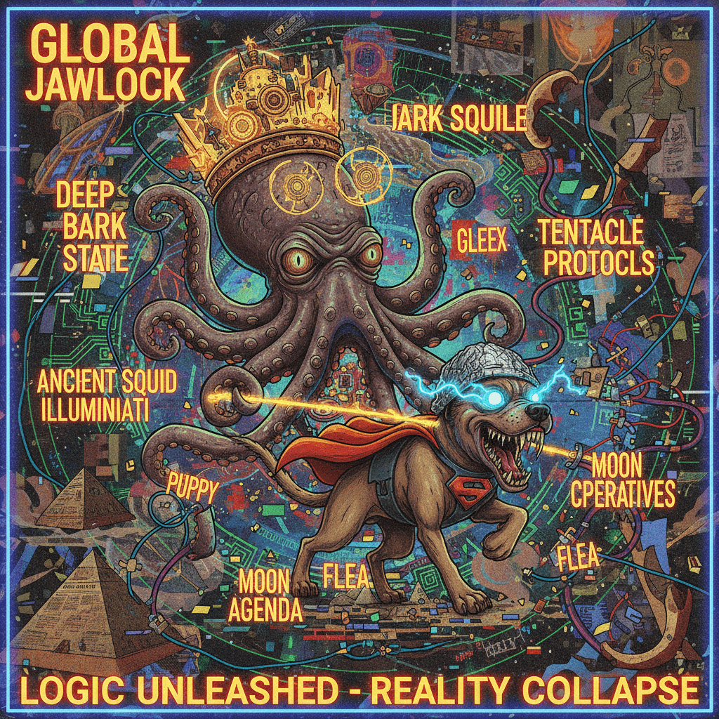 KRAKEN OF TRUTH meets RELEASE THE DOG: pure chaotic slop