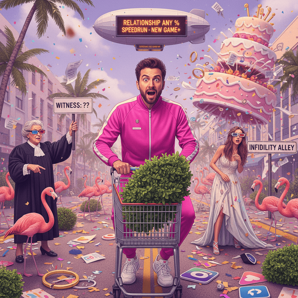 man commits to the worst possible response to infidelity