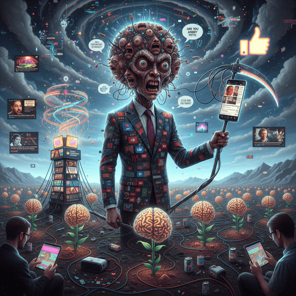 Rage-farming meets sci-fi: the future is now and it's asking leading questions