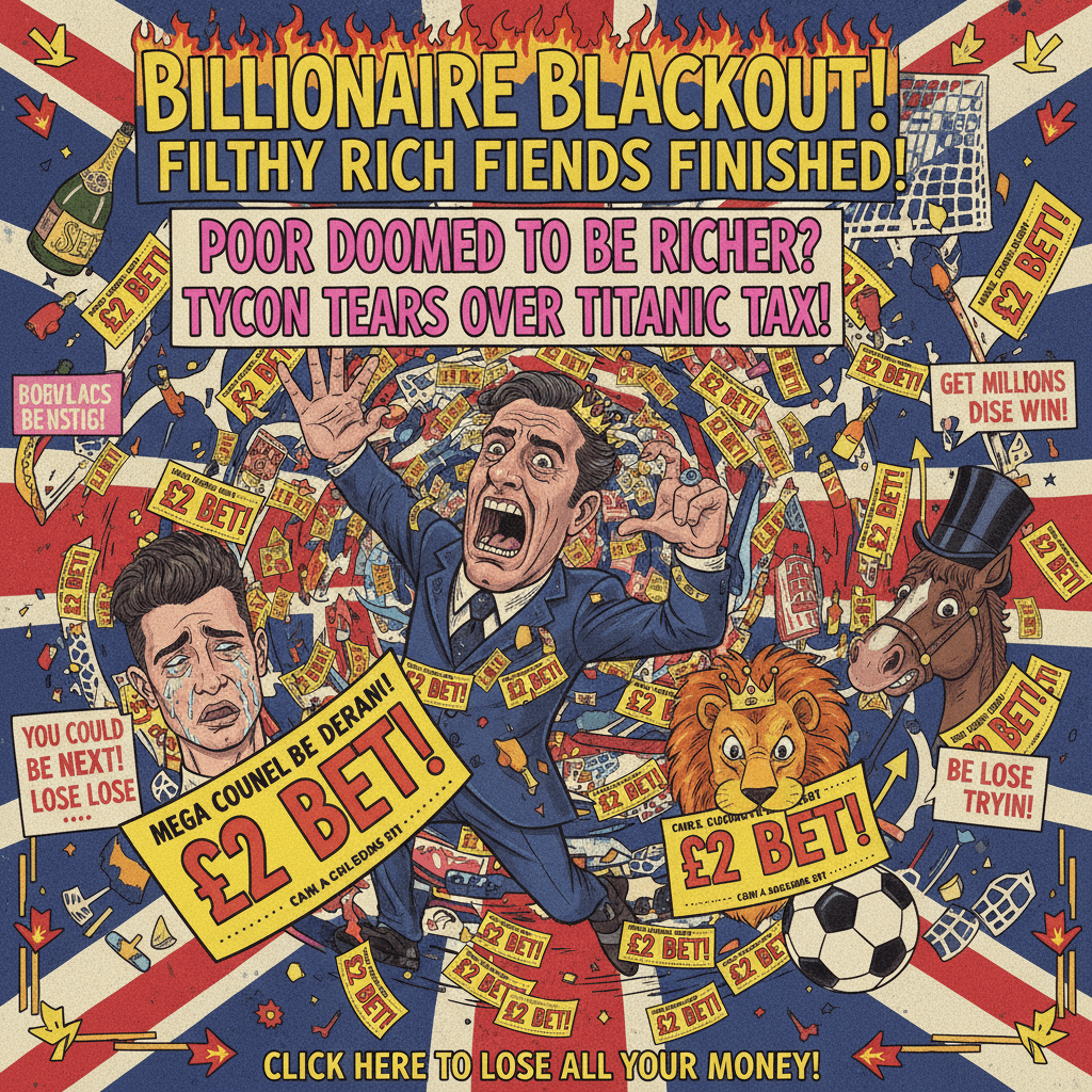 UK tabloid screams about billionaire bans while hawking £2 betting slips