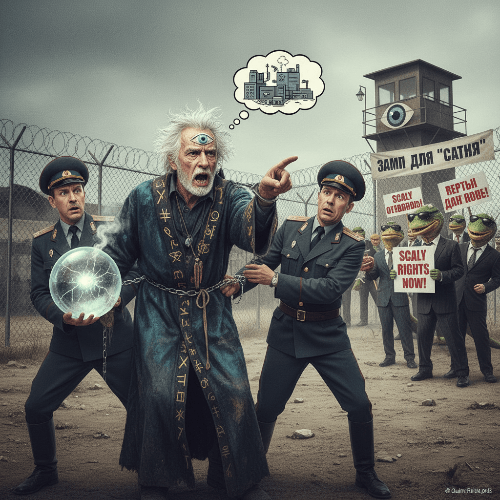 Russian psychic arrested for warning nation about lizard people invasion