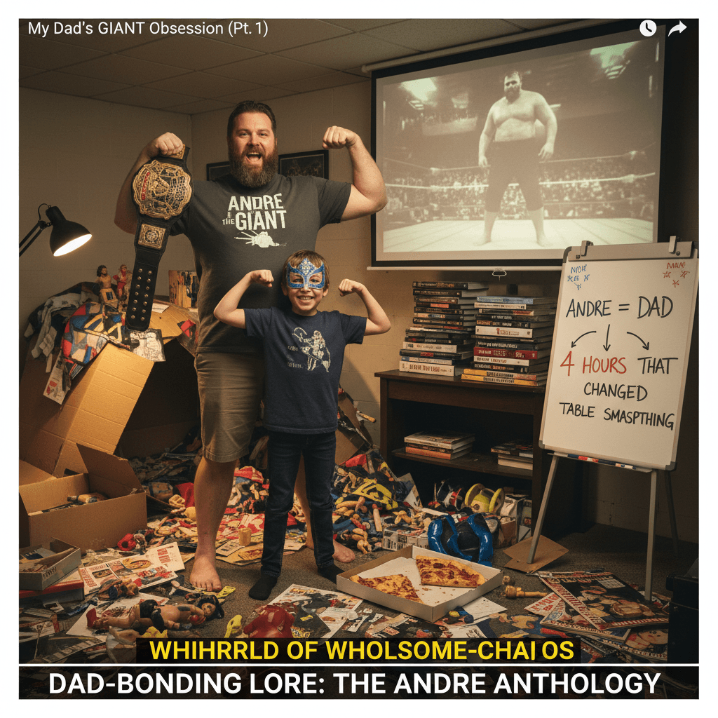 Guy thinks 4 hours of Andre the Giant was a personality origin story