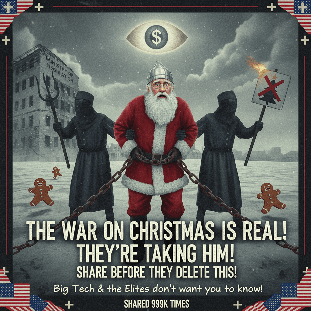 Merry Christmas is basically illegal now (it's not)