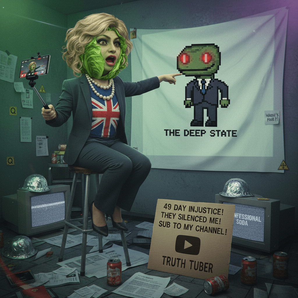 Lettuce Liz blames deep state for 49-day tenure, now on YouTube