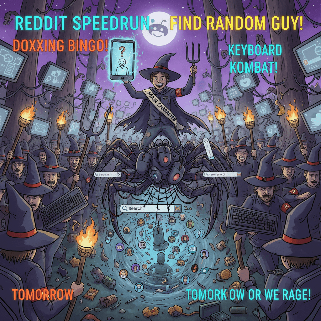 Reddit detectives assemble: find random guy by tomorrow or we riot