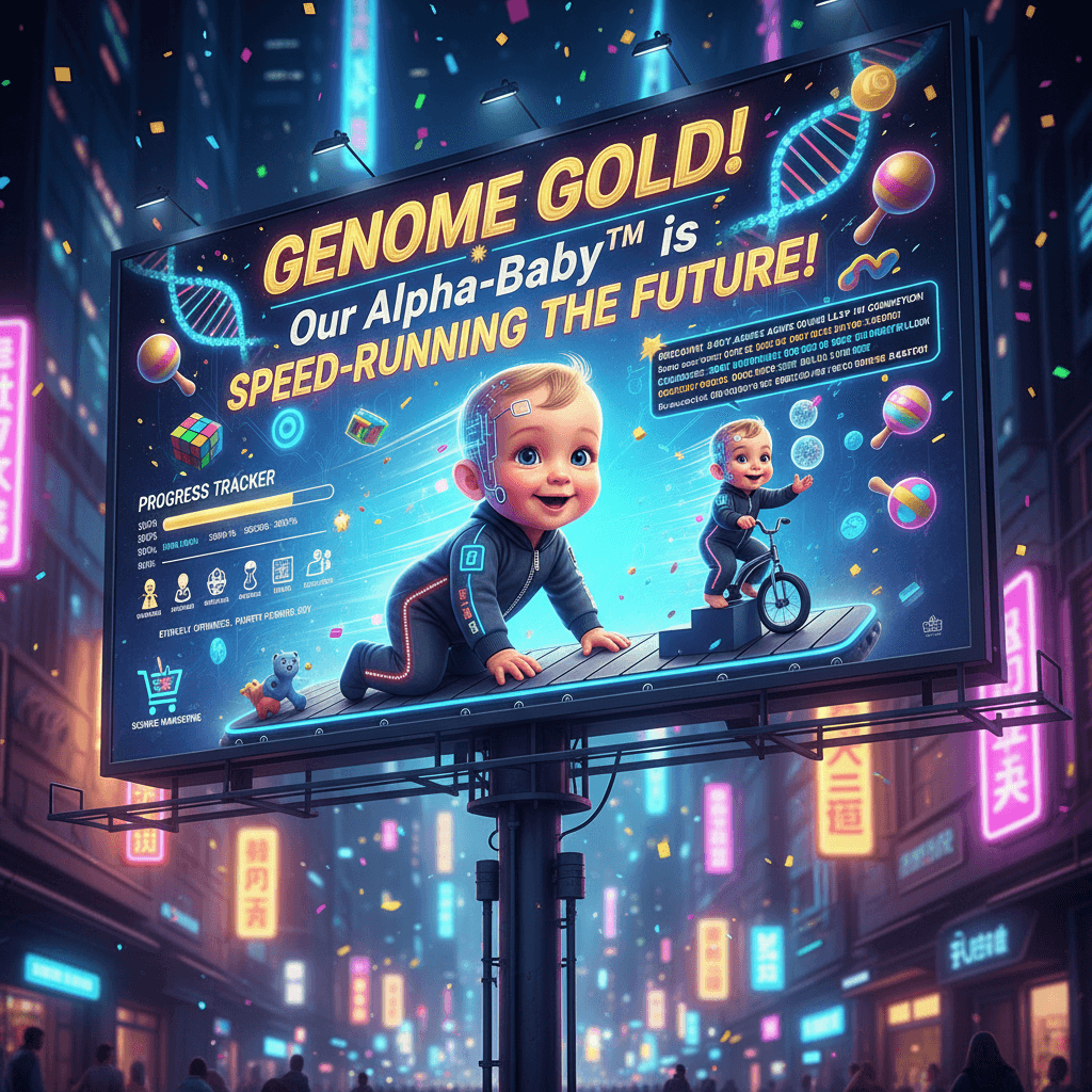 First gene-edited human now achieving normal baby milestones like it's breaking news