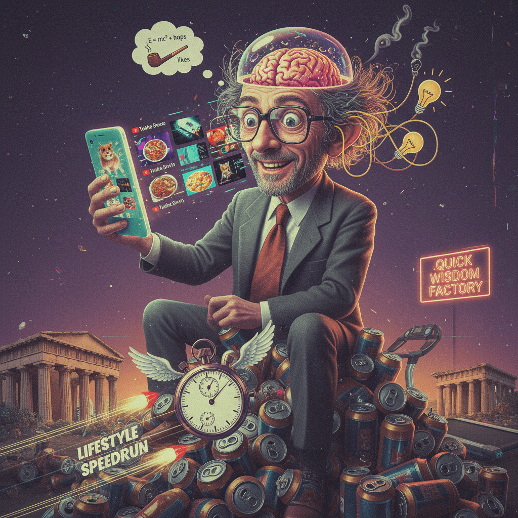 nicotine + beer + youtube shorts = philosophical enlightenment