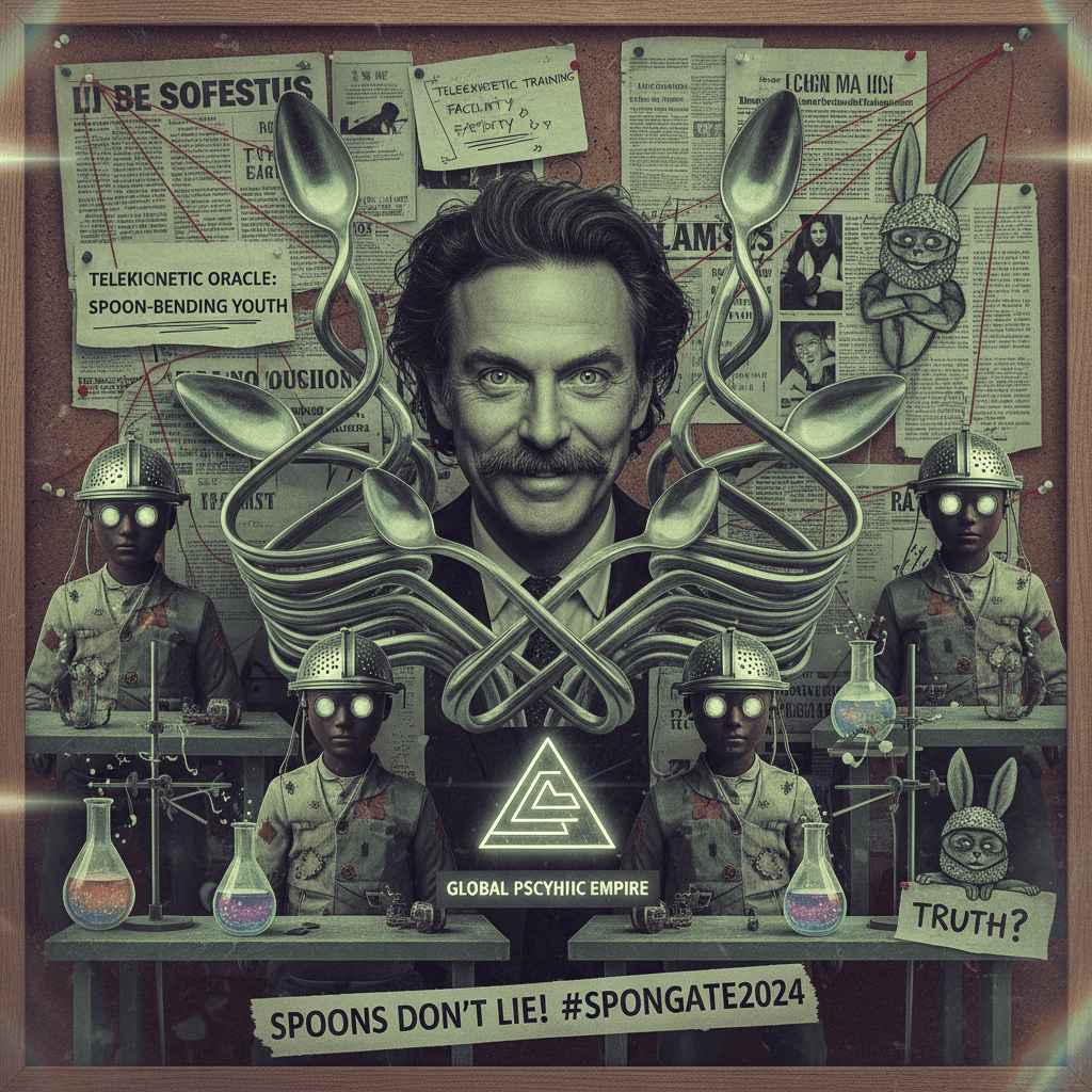 Billionaire allegedly solicited mind-bending spoon experiments on vulnerable children