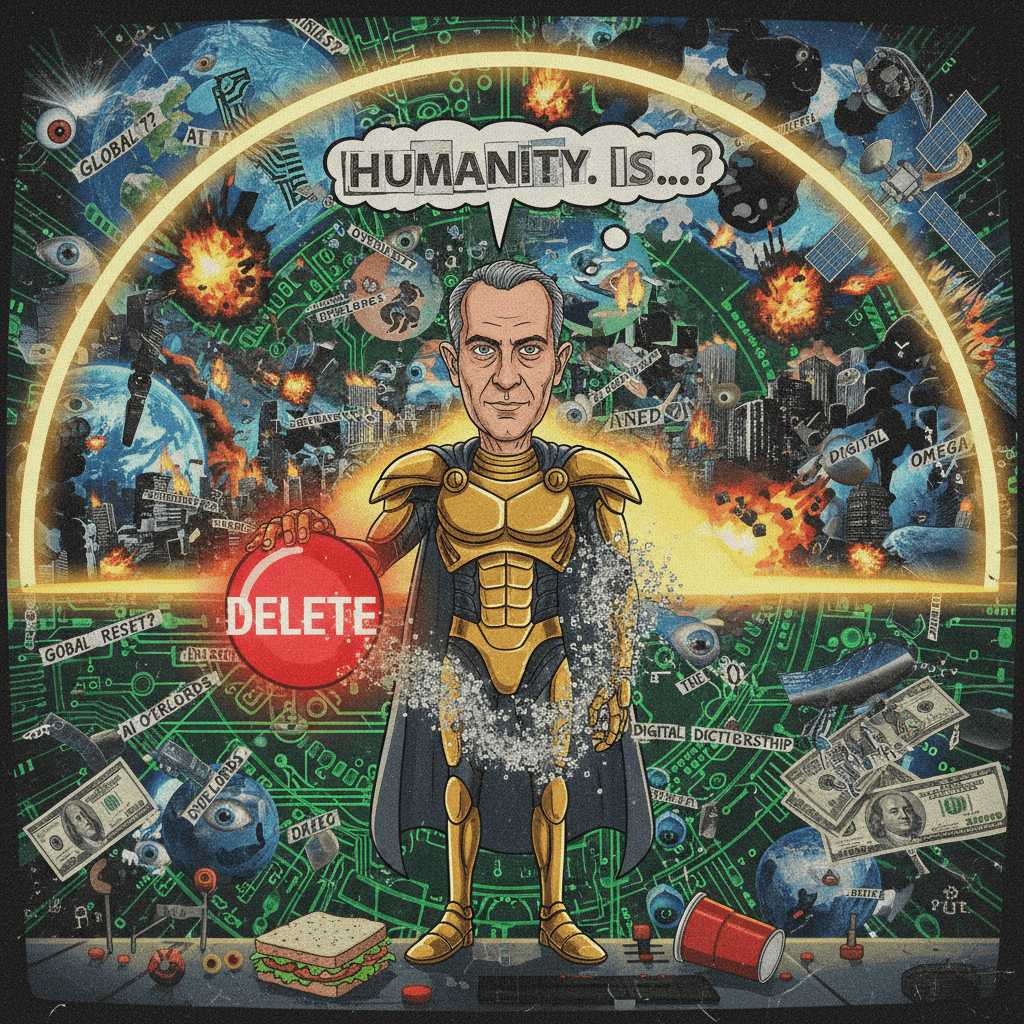 Peter Thiel wants to delete humanity but can't finish his sentence