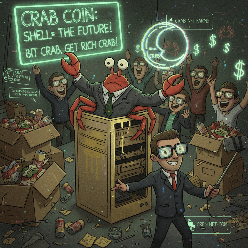 a crab in a server shell isn't the business model revolution we needed