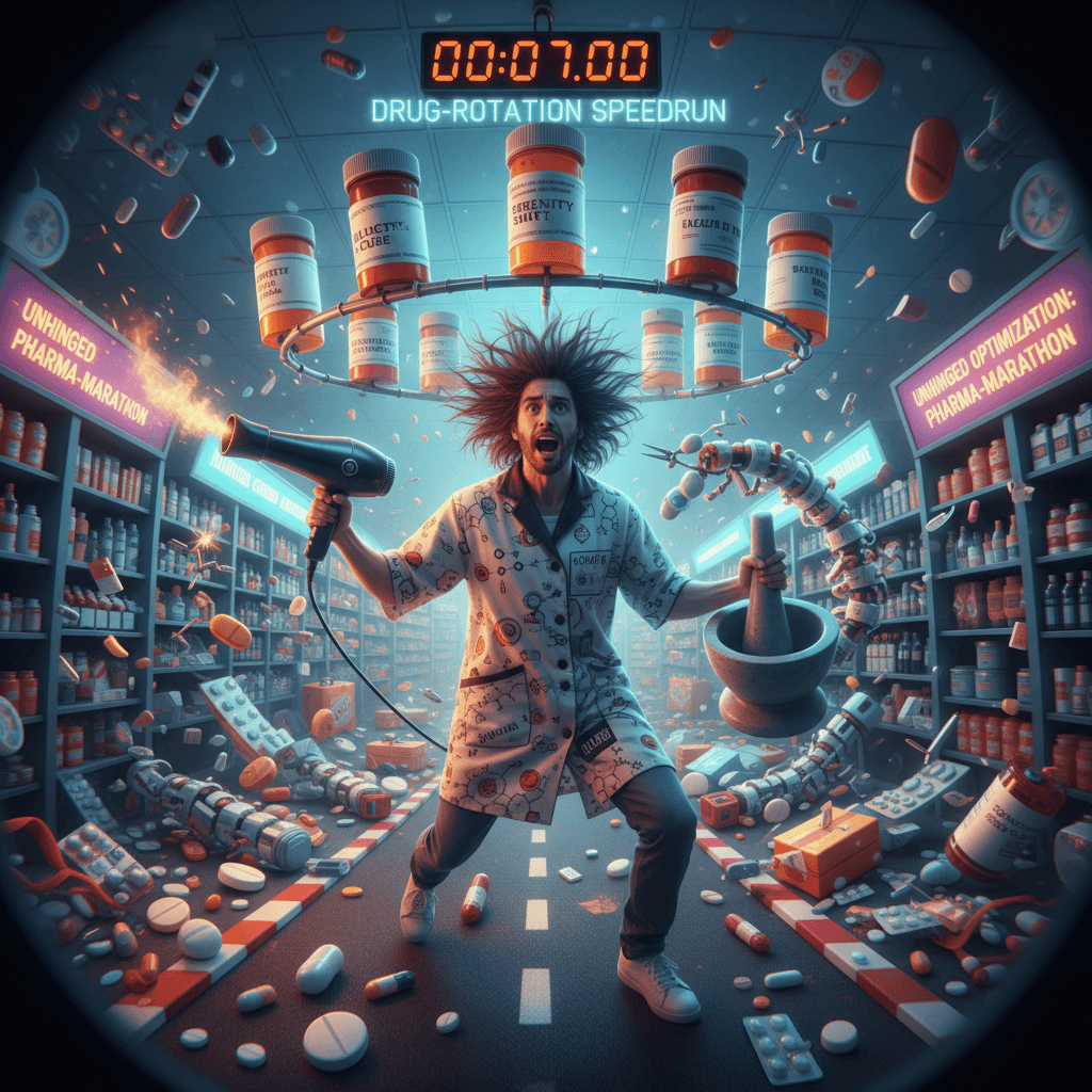 rotating through 7 drugs to avoid addiction (one weird trick!)