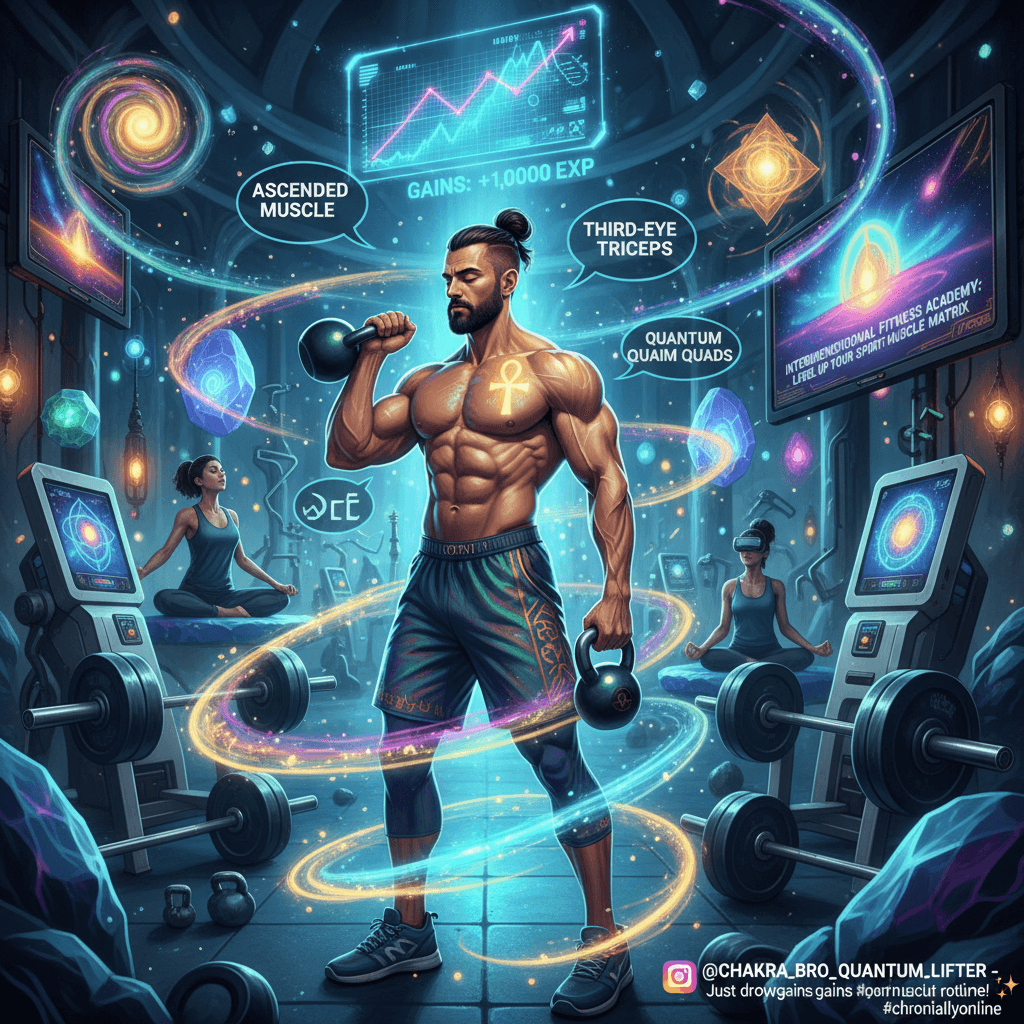 manifesting gains through interdimensional chakra flexing