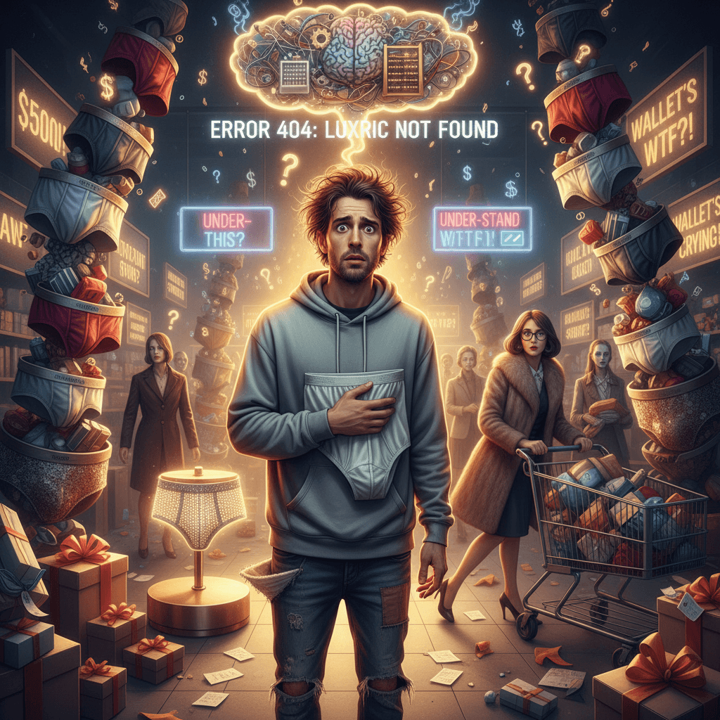 guy fundamentally cannot compute designer underwear market