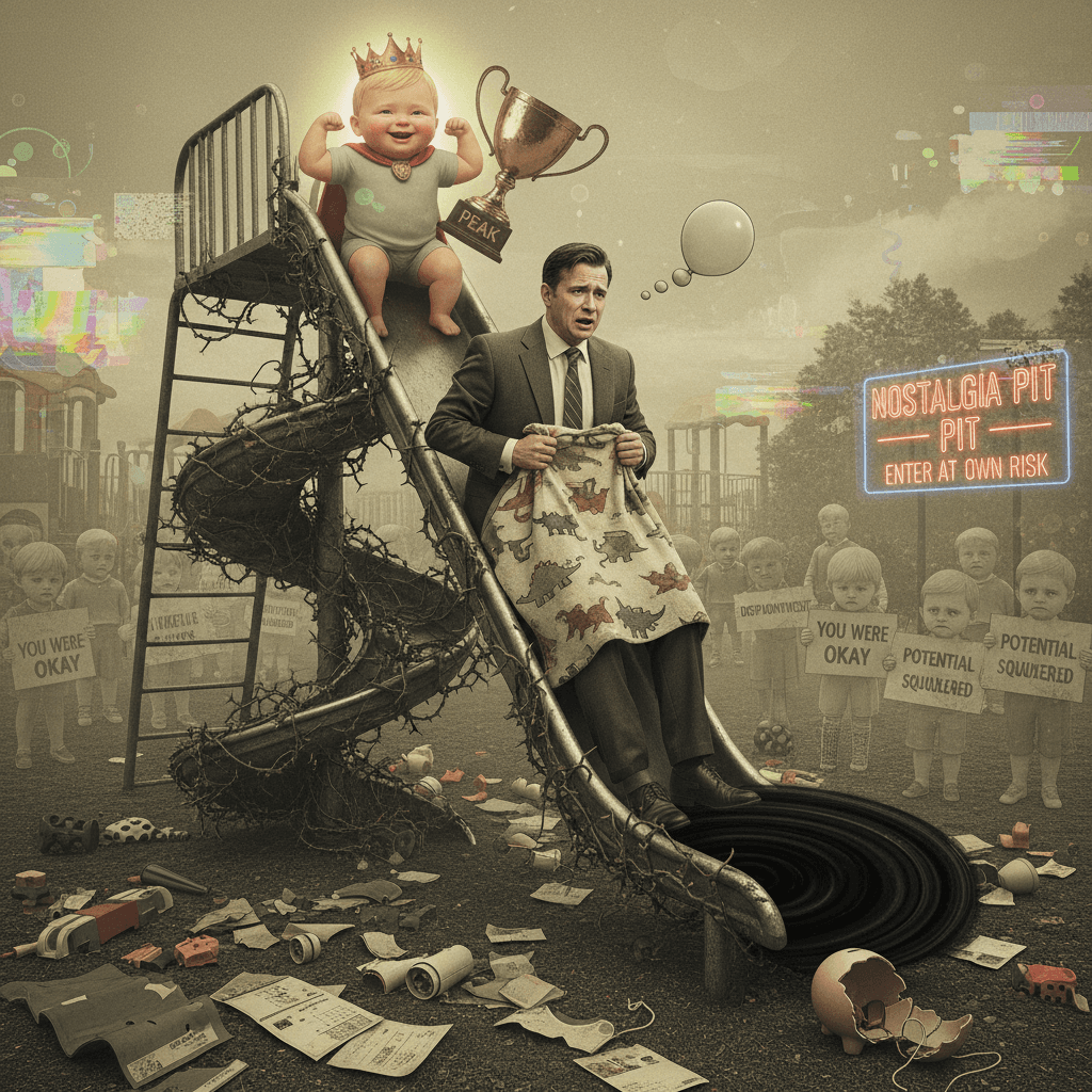 peak performance was being a literal child, it's been downhill ever since