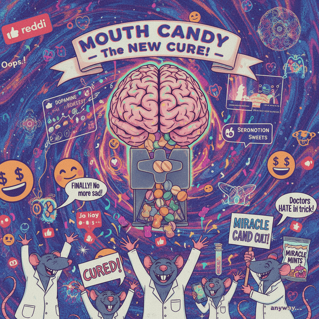 Oops we cured depression, anyway here's some mouth candy