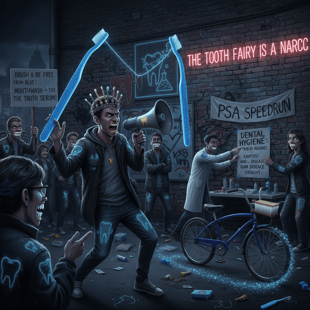 dental health as a cop detection method, PSA appended for plausible deniability