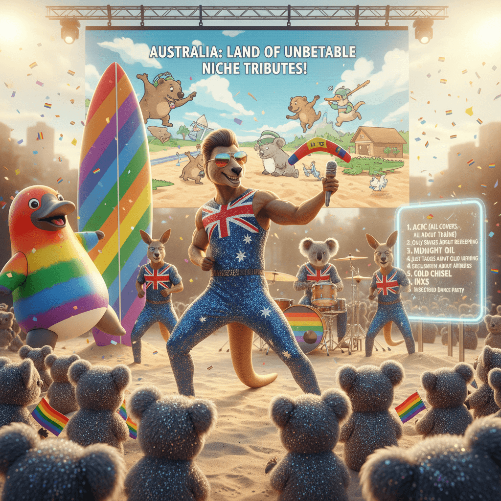 When your band's premise is more specific than your setlist