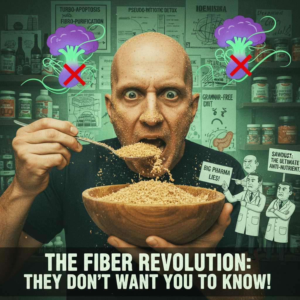 man eats only sawdust, tumors gone, doctors hate him (grammar hates everyone)