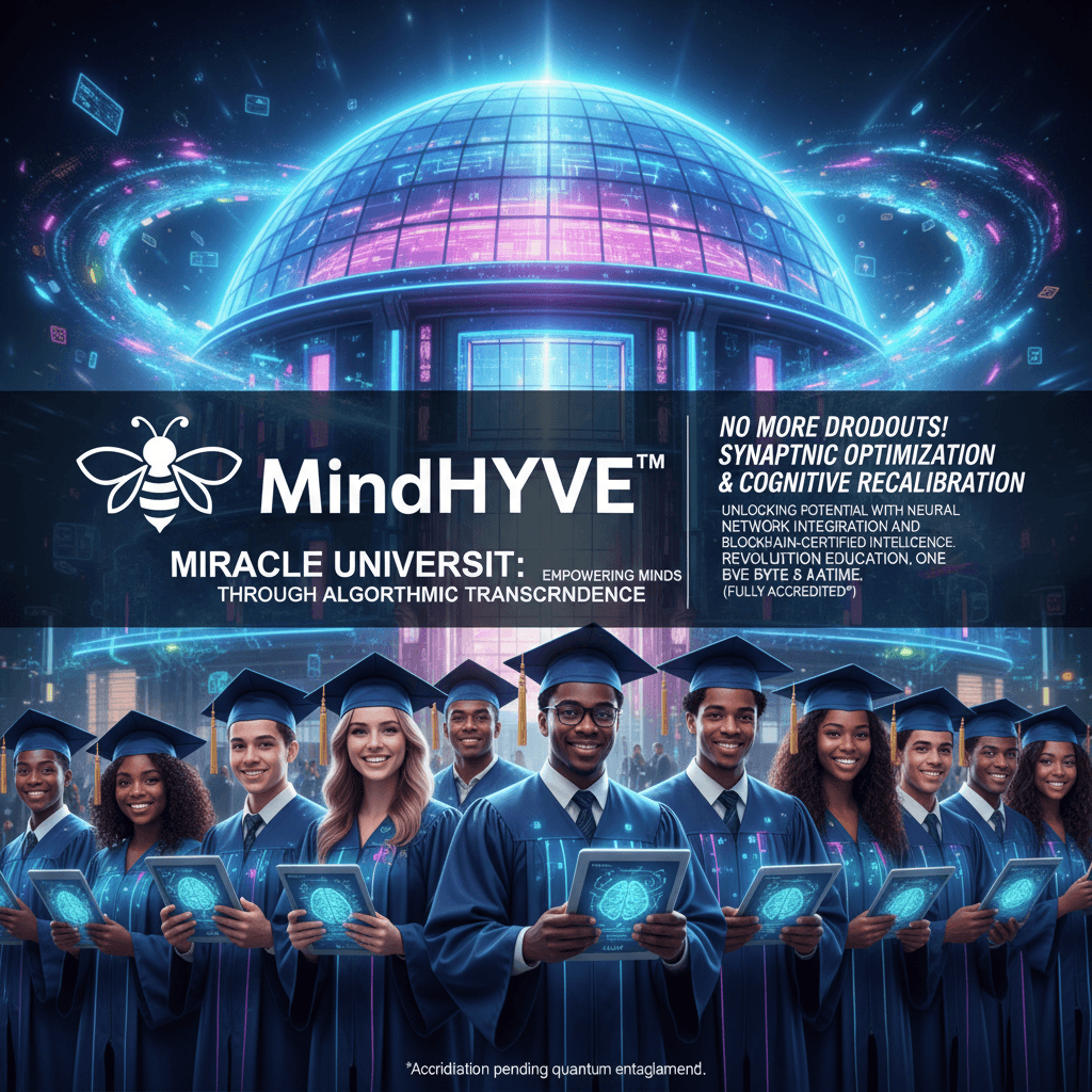 MindHYVE™ cures dropouts with AI literacy at Miracle University (not a scam)