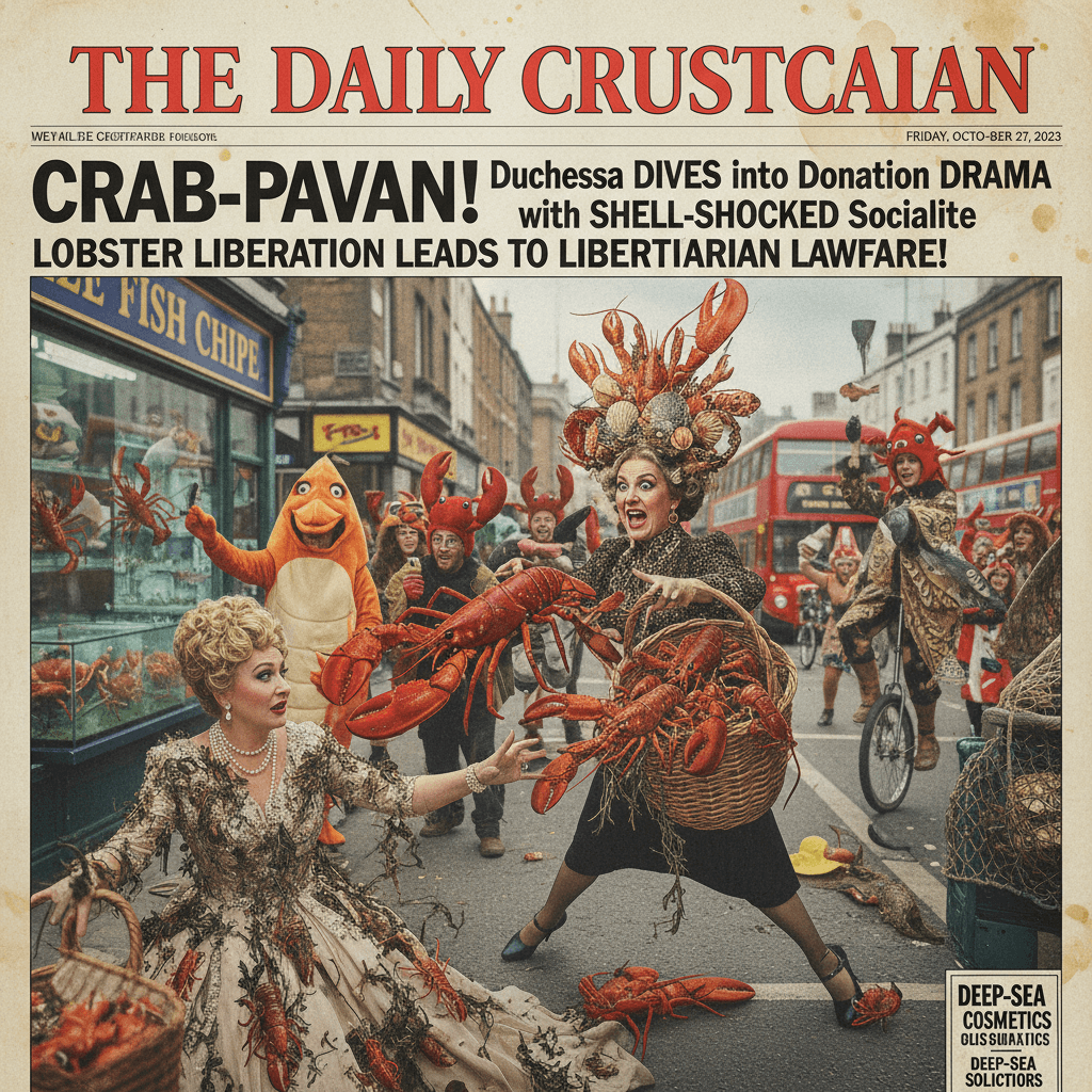 Local woman's crustacean activism takes unexpected turn