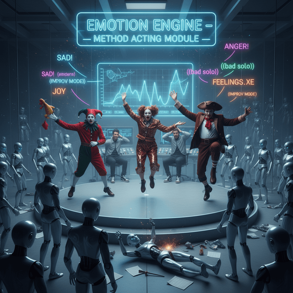 AI companies literally hiring theater kids to teach robots how to feel