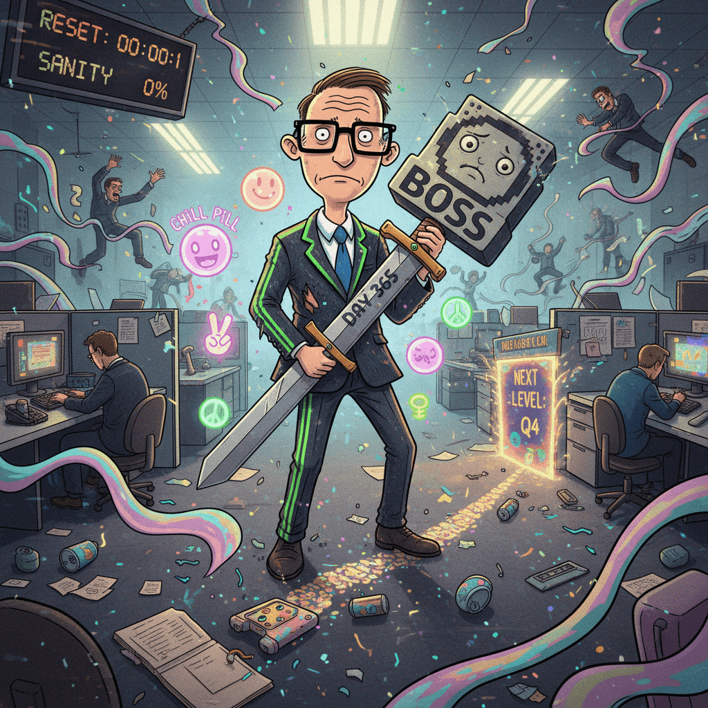 therapy suggestions r just vibes bro, also day 365 boss defeated