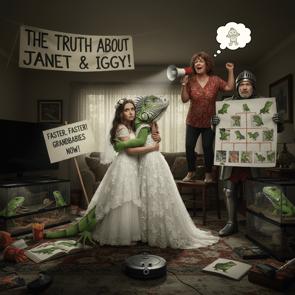 mom casually outs daughter's reptile relationship