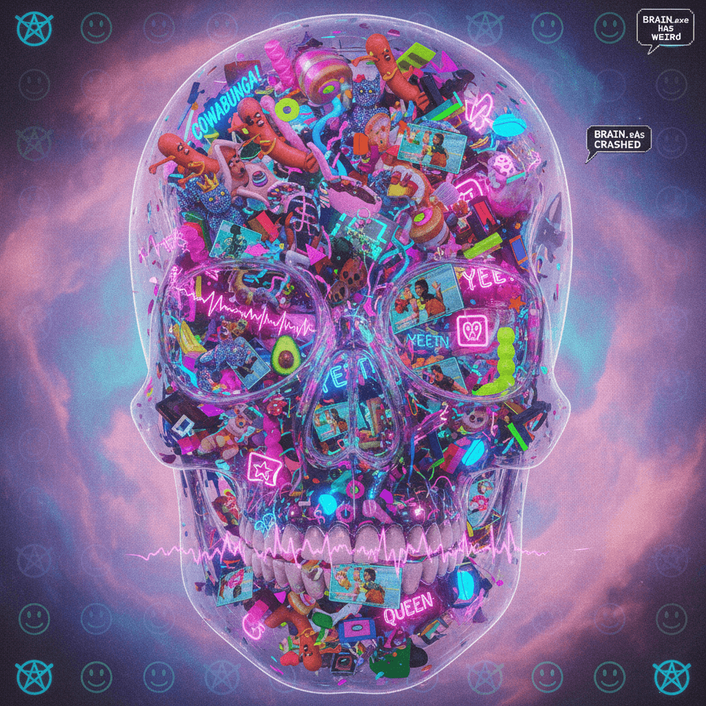 POV: your brain after 8 hours of random TikTok scrolling