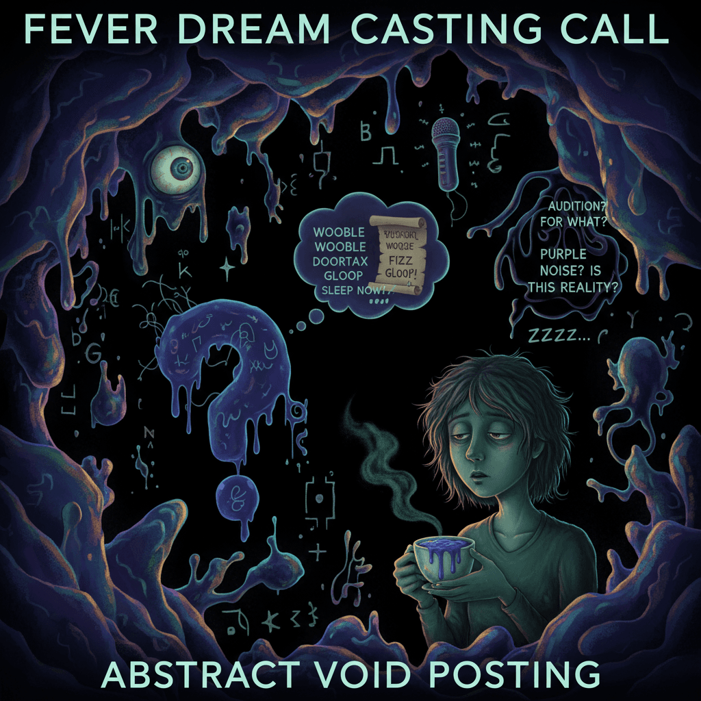formless entities whisper in the dark like they're auditioning for a fever dream